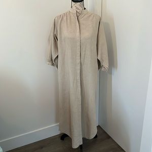 Linen shirt dress . Size 10.